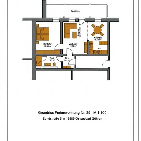 Kurhaus Nordstrand Fewo 45482 Apartment *